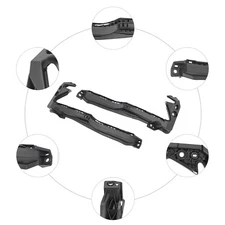 Front Bumper Bracket For 2018-2019 Subaru Outback Left and Right Bumper Brackets