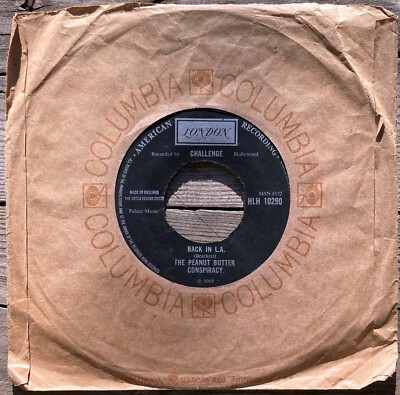 45t The Peanut Butter Conspiracy - Back In L.A. - 7'' - 1969