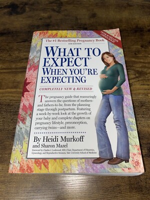 Vintage 2008 What To Expect When You re Expecting Pregnancy Paperback Book
