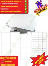 A4 SHEETS OF SMALL & LARGE BLANK SELF ADHESIVE ADDRESS PRINTER LABELS STICKERS