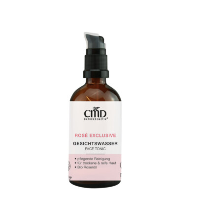 Gesichtswasser mit Sprühkopf Rose Exclusive 100ml CMD Naturkosmetik