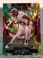 2025 Panini Select - Concourse Julio Jones #49 Green & Yellow Shock Prizm 🔥🔥🔥
