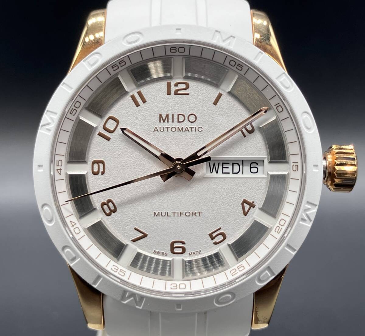MIDO MULTIFORT M018830A 14JA1093369 Automatic Watch for sale