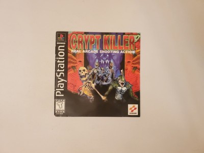 Crypt Killer (Sony Playstation 1) Manual Only