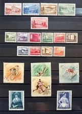 1953 Hungary Old Classic Stamps Lot of 21 Stamps Used nice /109