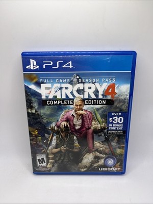 Far Cry 4 - Complete Edition (Sony PlayStation 4, 2015) Tested No Season Pass