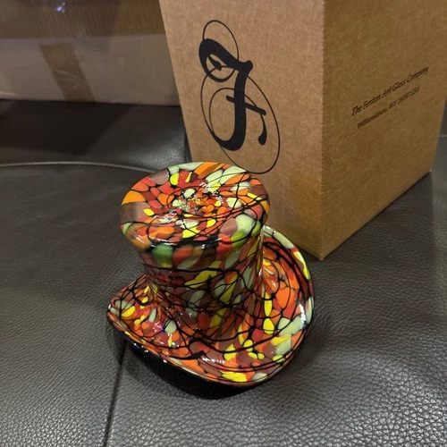 Fenton Top hat mosaic Dave Fetty