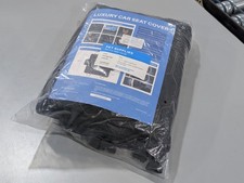 LUXURY PET CAR SEAT COVER - BLACK