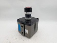 Fabco Air GND-AA100-015D Double Acting Pneumatic Cylinder Dial Adjust Stroke NEW