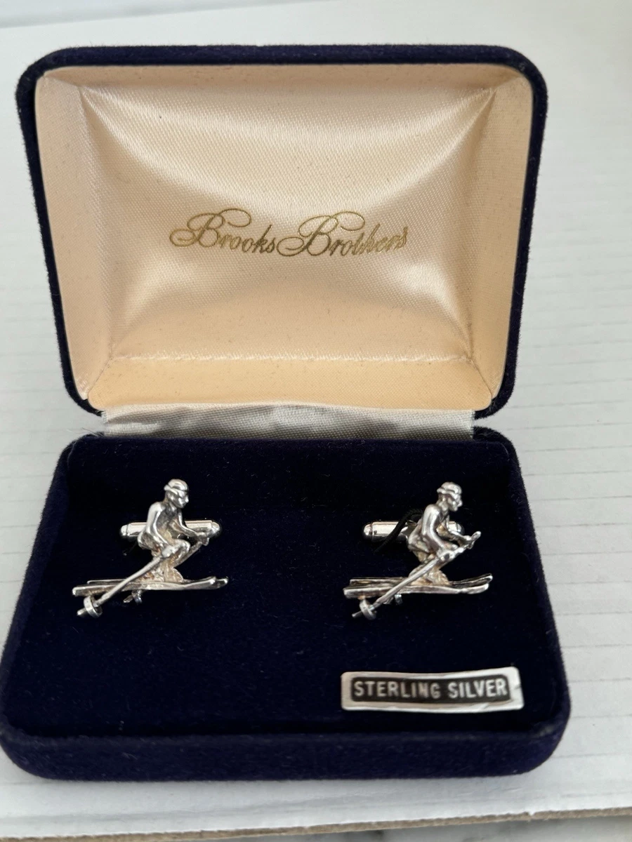 Brooks Brothers カフリンクス シルバー925 14KT Brooks Brothers Cufflinks for Men for sale - eBay