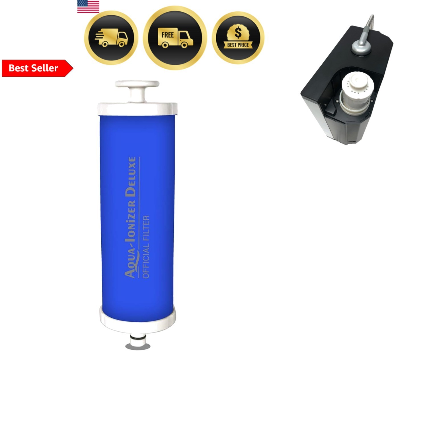 Water Ionizer Cleaner 4000l For Aqua Deluxe 5.0 7.0...