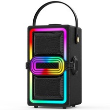 Bluetooth Speaker, 120W Peak Power Wireless Speakers Boombox with Deep Bass, ...