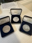 Lot of (3) Proof Silver American Eagles Random Dates .999 Silver