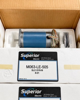 Superior Electric M063-LE-505 SLO-SYN Stepper Motor 2.25VDC NOS NIB USA