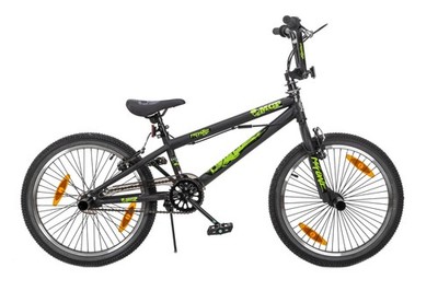 20 Zoll BMX Fahrrad Madd Gear MGP Freestyle Freilauf 360° Lenkerrotor Axle Pegs