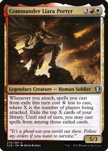 Commander Liara Portyr (Foil) #270 - Commander Legends: Battle for Baldur's Gate