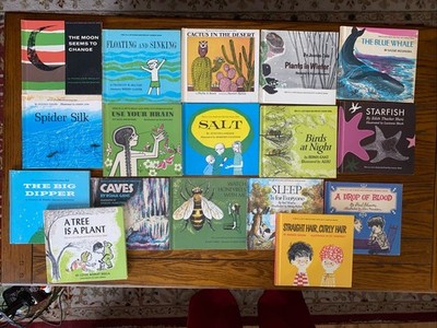 Near Fine Lot Of 17 Let s Read & Find Out Science HC 1960 s BCE Homeschool Must!