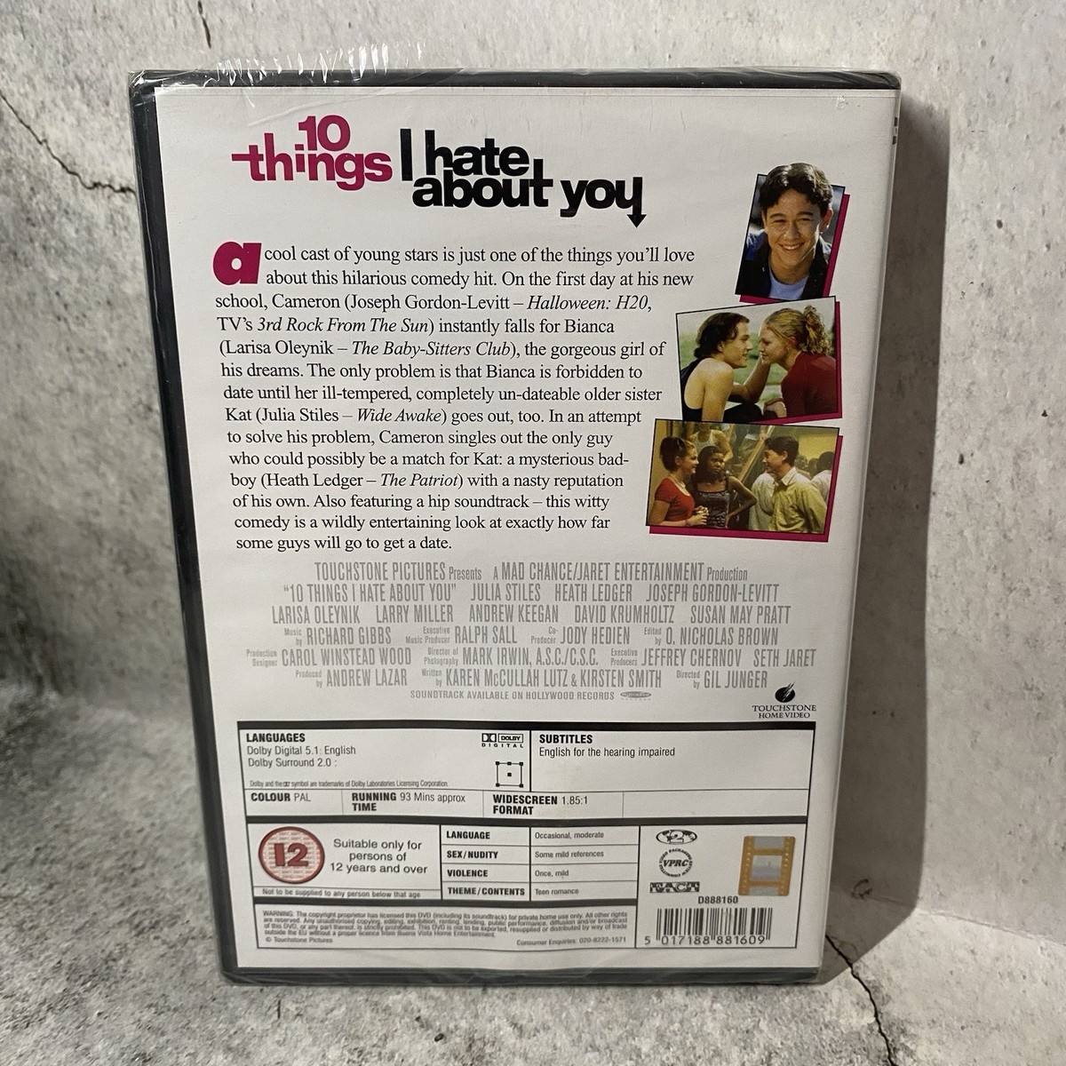 10 Things I Hate About You (DVD, 2001) for sale online UK
