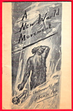 1946 Harlem Ashram Atomic Age Pamphlet UN World Brotherhood Civil Rights ARCHIVE