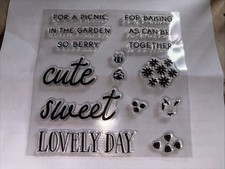 Silikonstempel Süße Glücksmomente Englisch