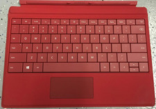 Microsoft Surface 3 Type Cover Backlit Keyboard 10.8" Fits Surface 3 Dark Red