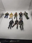 Lot Of 8 Mixed Year GI Joe Figures