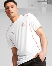  Ac Milan Puma T-shirt maglia maglietta Bianco Poliestere Casuals Crew 2024 25 