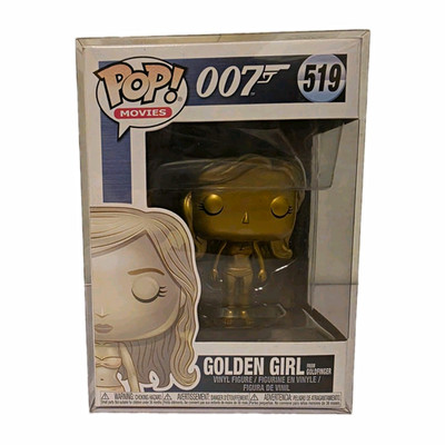 Funko Pop! Movies James Bond 007 Goldfinger Golden Girl #519 Vinylfigur