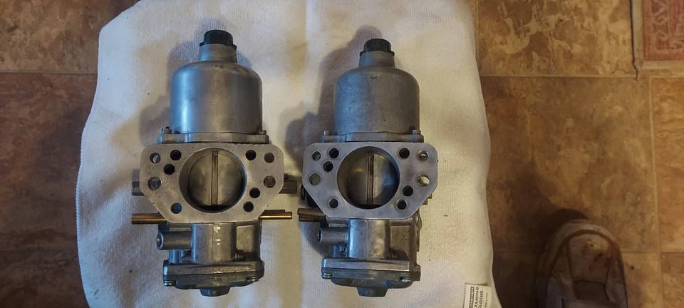 Juego de carburador Jaguar Euro XJ6 4,2 L DOHC SU HIF7 1,875" FZX1252 + carrocería de repuesto Foto 3 de 4