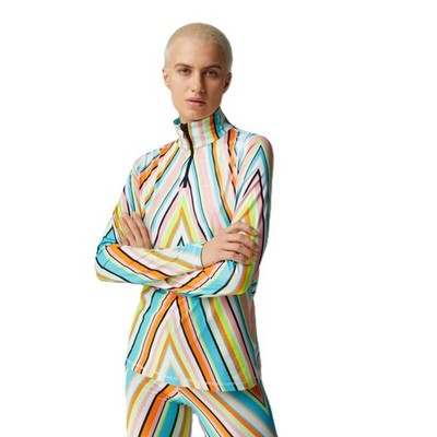 $110 Bogner Fire + Ice Women's Ilvy3 Mock Neck Shirt-Mulit Color-XSmall-New Tag