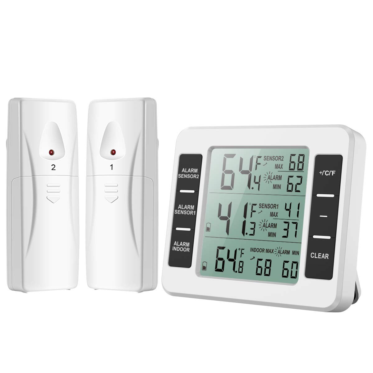 Thermomètre frigo connecté intérieur extérieur pour éviter le gaspillage