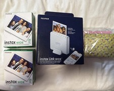 Fujifilm Instax Link Wide Printer Bundle