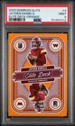 2025 PANINI DONRUSS ELITE ELITE DECK ORANGE #4 JAYDEN DANIELS 76/199 PSA 9