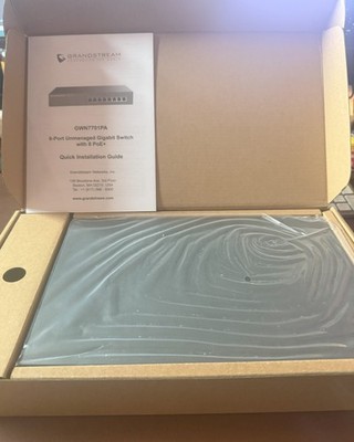 New - Grandstream GWN7701PA - Unmanaged 8 Port PoE Switch
