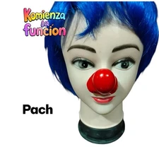 Mexican Professional Glossy Red Clown Nose Plastic Nariz Payaso Made In Mexico