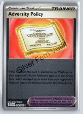 Adversity Policy 74/86 2026 ME Chaos Rising Reverse Holo Uncommon NM