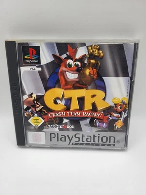 CTR: Crash Team Racing -Platinum- Sony PlayStation 1 PS1 Spiel - Bild 1 von 4