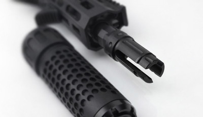 Shadow MKII 2 1/2'' Muzzle Brake for 1/2*28 GBB AEG SYS