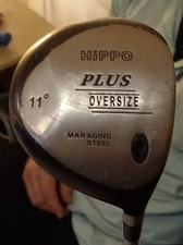 Hippo Plus Oversize Driver 11 Degree Loft R Flex Mens RightHanded Golf Club