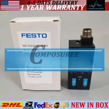 New FESTO 688544 SDE1-D10-G2-MS-L-PI-M12. Pressure switch