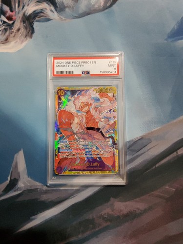 Monkey.D.Luffy (Reprint) graded PSA 9 for sale on eBay