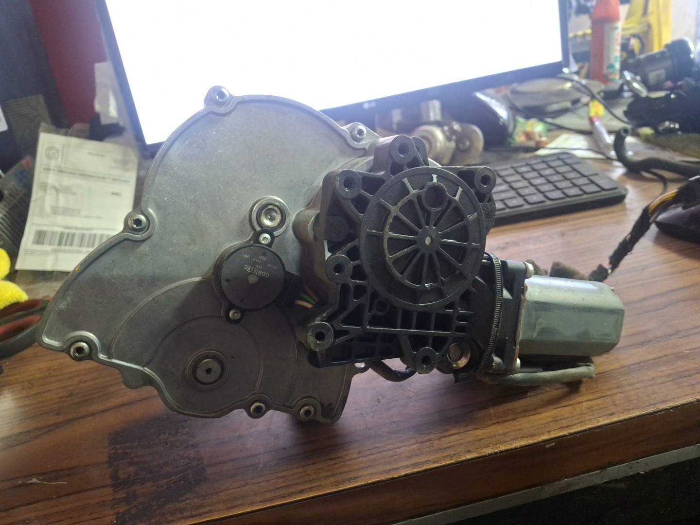 03-18 Bentley Continental GT GTC Rear Trunk Power Decklid Lift Actuator OEM