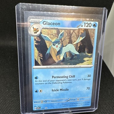 Glaceon -  (Cosmos Holo) SV: Scarlet & Violet Promo Cards 171 Pokemon Card Holo