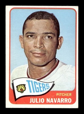 1965 Topps #563 Julio Navarro Tigers EX *j9