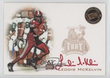 2008 Press Pass Signings Bronze Red Ink Leodis McKelvin #PPS-LM Auto fm0
