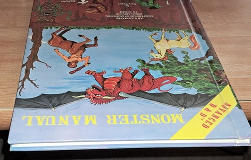 Advanced Dungeons and Dragons Monster Hardcover, by Gary Gygax - 1979 4th Printi - Picture 5 of 8