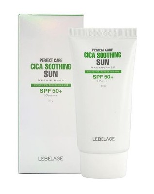 LEBELAGE Gesichtscreme LSF 50+ Cica Beruhigende Sonnenpflege 50 g