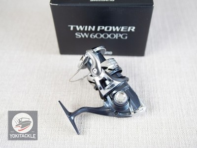 Shimano 21 TWIN POWER SW 6000PG Spinning Reel Shipping From JAPAN