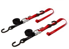 Powertye 1in. Soft-Tye Tie-Downs Red #23621