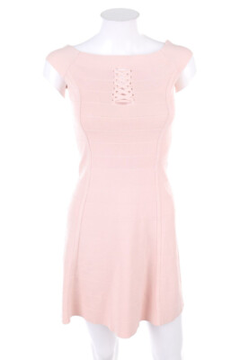 MORGAN Mini Dress Lacing S light pink